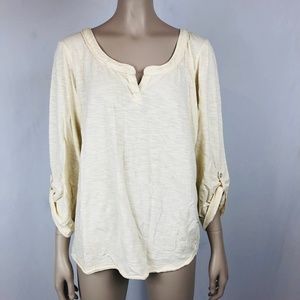 3/$20 American Rag Cie Lace Back Top Sz M